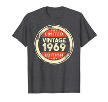 Load image into Gallery viewer, 50th Birthday T-Shirt Vintage 1969 Shirt- 50 Years Old Gifts