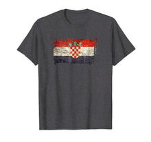 Load image into Gallery viewer, Funny shirts V-neck Tank top Hoodie sweatshirt usa uk au ca gifts for Unique Trendy & Vintage Croatia Flag Gift T-shirt G003711 608343