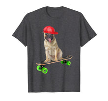 Load image into Gallery viewer, Funny shirts V-neck Tank top Hoodie sweatshirt usa uk au ca gifts for Cute Funny Pug Dog Skateboarding Skater Trucks Shirt Gifts 2394731