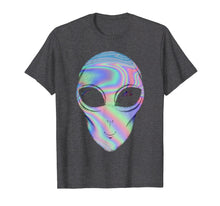 Load image into Gallery viewer, Funny shirts V-neck Tank top Hoodie sweatshirt usa uk au ca gifts for Alien Head Holographic Glow Effect T Shirt 2192540