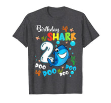Load image into Gallery viewer, Funny Baby Shark 2nd Birthday Shirt Boy Birthday Gifts