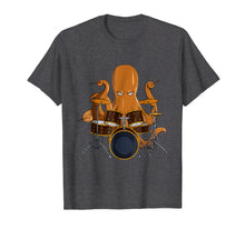 Load image into Gallery viewer, Funny shirts V-neck Tank top Hoodie sweatshirt usa uk au ca gifts for Octopus Drummer Funny Drums Drumming Music T Shirt 390799