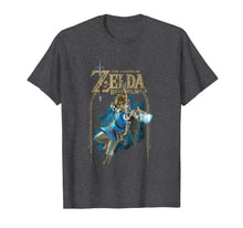Load image into Gallery viewer, Zelda Breath Of The Wild Link Arch Shot Logo Graphic T-Shirt 125669