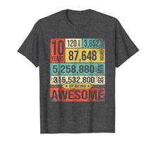 Load image into Gallery viewer, Funny shirts V-neck Tank top Hoodie sweatshirt usa uk au ca gifts for Birthday Countdown 10th Years Old Being Awesome 2009 T-Shirt 1425194