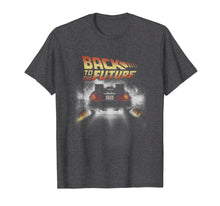 Load image into Gallery viewer, Back To The Future Vintage Delorean Peel Out Graphic T-Shirt