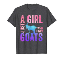 Load image into Gallery viewer, Funny shirts V-neck Tank top Hoodie sweatshirt usa uk au ca gifts for Just A Girl Who Loves Goats T-Shirt Goat Watercolor Gifts 2668195