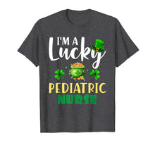 Load image into Gallery viewer, St Patrick's Day Gifts I'm A Lucky Pediatric nurse T-Shirt-1767166