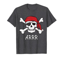 Load image into Gallery viewer, Pirate Shirt Kids or Adults Crossbones and Skull Tshirt T-Shirt-908935