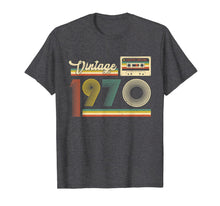 Load image into Gallery viewer, 50th Birthday Gifts Cassette Vintage 1970 50 Years Old T-Shirt-160783