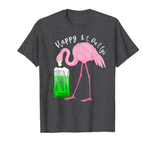 Load image into Gallery viewer, Funny Flamingo Happy St. Patty's Day Tshirt St Patricks Beer-513890