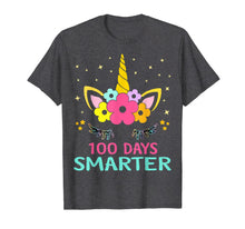 Load image into Gallery viewer, 100 Days of School Shirt Unicorn Girls Costume Gift Tee T-Shirt-595937