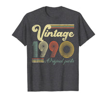 Load image into Gallery viewer, 30 Years Old - Made in 1990 - Vintage 30th Birthday T-Shirt-80177