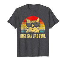 Load image into Gallery viewer, Mens Best Cat Dad Ever T-Shirt Funny Cat Dad Father T-Shirt-1469806