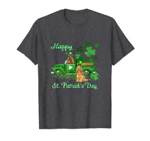 Load image into Gallery viewer, Cocker Spaniel Riding Green Truck St Patrick's Day Gifts T-Shirt-1276226