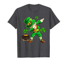 Load image into Gallery viewer, Funny Dabbing Leprechaun Saint Patrick's Day Shamrock Gifts TShirt291473