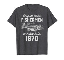Load image into Gallery viewer, Gift for 50 Year Old: Fishing Fisherman 1970 50th Birthday T-Shirt-436139