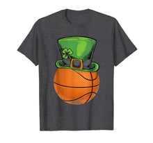 Load image into Gallery viewer, Basketball Leprechaun Shamrock St Patricks Day Men Boys Kids TShirt300255