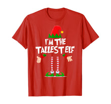 Load image into Gallery viewer, Funny shirts V-neck Tank top Hoodie sweatshirt usa uk au ca gifts for Christmas Elf Tshirt I'm The Tallest Elf Matching Xmas Gift T-Shirt 837300