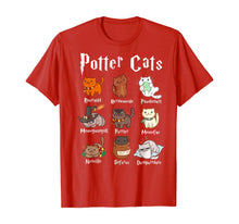 Load image into Gallery viewer, Funny shirts V-neck Tank top Hoodie sweatshirt usa uk au ca gifts for Potter Cats shirt - Funny gift for Cat Lovers T-Shirt 50989