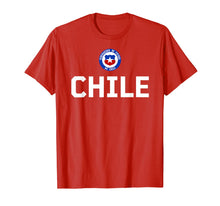 Load image into Gallery viewer, Chile Chilean Flag Soccer Futbol Fan Shirt 817072