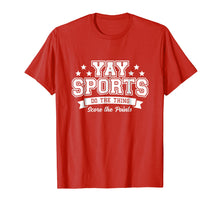 Load image into Gallery viewer, Funny shirts V-neck Tank top Hoodie sweatshirt usa uk au ca gifts for Yay Sports Do the Thing Win the Points Shirt (White) 1077338