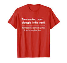 Load image into Gallery viewer, There Are Only Two Types Of People - Incomplete Data Tshirt