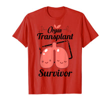 Load image into Gallery viewer, Funny shirts V-neck Tank top Hoodie sweatshirt usa uk au ca gifts for Lung Transplant Survivor Organ Donation T-Shirt Gifts 2597230