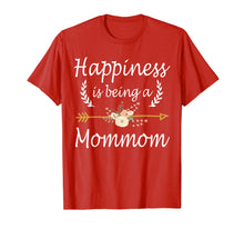 Load image into Gallery viewer, Happiness Is Being A Mommom Shirt Cute Mothers Day Gifts