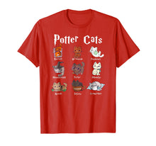 Load image into Gallery viewer, Potter Cats Cute Harry Pawter Kitten Tshirt