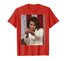 Load image into Gallery viewer, Funny Nancy Pelosi Clap Back T-Shirt Anti Trump Meme Tee