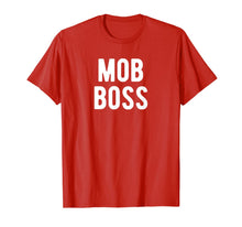 Load image into Gallery viewer, Mob Boss 1920s Gangster Costume Shirt Mafia Gangster Party T-Shirt
