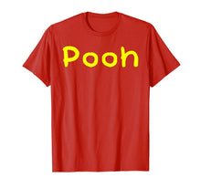 Load image into Gallery viewer, Pooh-Nickname First Name Gift Halloween Costume T-Shirt