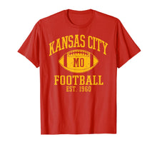 Load image into Gallery viewer, Kansas City 2020 | Vintage KC Football Missouri Retro Gift T-Shirt-180778