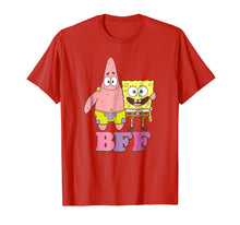 Load image into Gallery viewer, Spongebob Squarepants and Patrick BFF T-shirt 240670