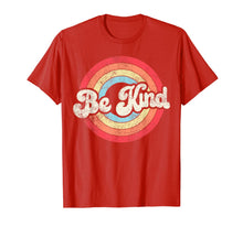 Load image into Gallery viewer, Be Kind Anti Bullying Inspirational Kindness Retro Vintage T-Shirt-224971