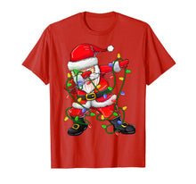 Load image into Gallery viewer, Dabbing Santa Shirt for Boys Girls Christmas Tree Lights T-Shirt-250715