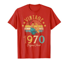 Load image into Gallery viewer, Vintage 1970 Made in 1970 50th birthday 50 years old Gift T-Shirt-360858