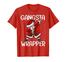 Load image into Gallery viewer, Funny shirts V-neck Tank top Hoodie sweatshirt usa uk au ca gifts for Gangsta Wrapper Funny Dabbing Santa Christmas Gift Men Kids T-Shirt 107471