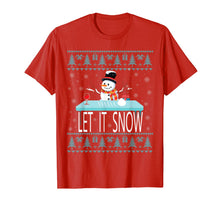Load image into Gallery viewer, Cocaine Snowman let it snow funny christmas ugly sweater T-Shirt-1764388
