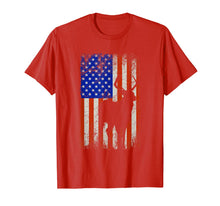 Load image into Gallery viewer, Hunting Flag Bow Archery Bow Patriotic Gifts Deer Hunter T-Shirt-1311456