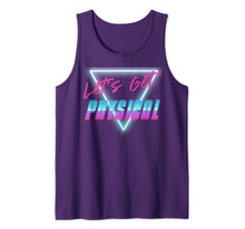Load image into Gallery viewer, Lets Get Physical Workout Gym Tee Rad 80'S Retro Tank Top 200898
