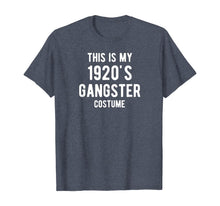 Load image into Gallery viewer, This is My 1920s Gangster Costume Halloween Mafia Gangster T-Shirt