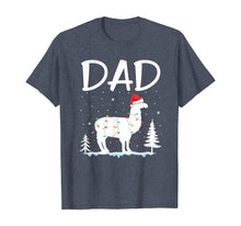 Load image into Gallery viewer, Mens Dad Llama Christmas Funny Matching Family Pajama Gift T-Shirt