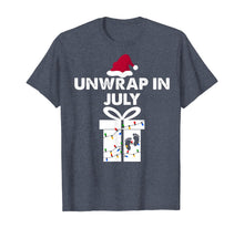 Load image into Gallery viewer, Funny shirts V-neck Tank top Hoodie sweatshirt usa uk au ca gifts for Christmas Pregnancy Announcement Gifts Unwrap In July T-Shirt 370200