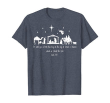 Load image into Gallery viewer, Funny shirts V-neck Tank top Hoodie sweatshirt usa uk au ca gifts for Christian Bible Verse Costume Christmas Nativity Luke 2:11 T-Shirt 609529