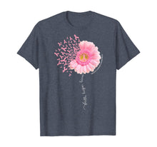 Load image into Gallery viewer, Daisy Dandelion Faith Hope Love Breast Cancer Awareness T-Shirt 91523