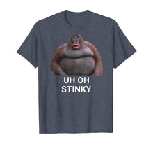Load image into Gallery viewer, Uh Oh Stinky Poop Dank Memes Le Monke T-Shirt