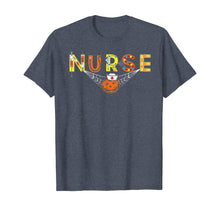 Load image into Gallery viewer, Nurse Halloween Shirt Gift With Pumpkin Boo Spider Witch Hat T-Shirt