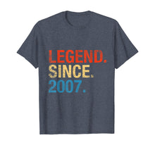 Load image into Gallery viewer, Legend Since 2007 Years Old Gifts 13th Birthday TShirt91040