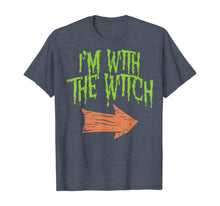 Load image into Gallery viewer, Mens Im With The Witch Funny Husband Halloween Costume For Couple T-Shirt